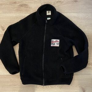NWT Balmoral Black Fleece Jacket-S